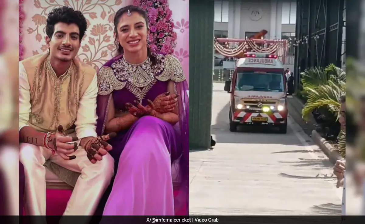 Smriti Mandhana–Palash Muchhal Wedding Faces Shock Emergency After Family Member Suffers Heart Attack FilmiOriginals Global India Broadcast News